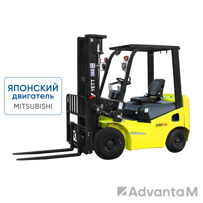 Дизельный погрузчик с японским двигателем YETT DRP30-M1K2C-ZSM480-SS
