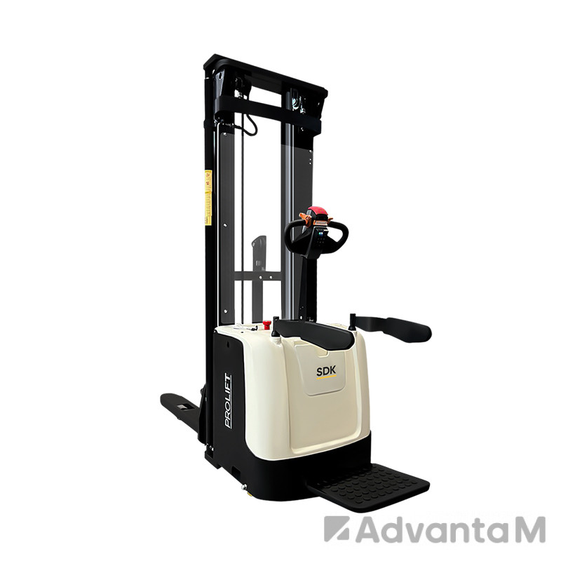 Самоходный электроштабелер со свободным подъемом PROLIFT M2 SDK 1645 li-ion