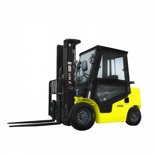 Бензиновый погрузчик с кабиной YETT CPQD35-RC1K2-M300-3W-K