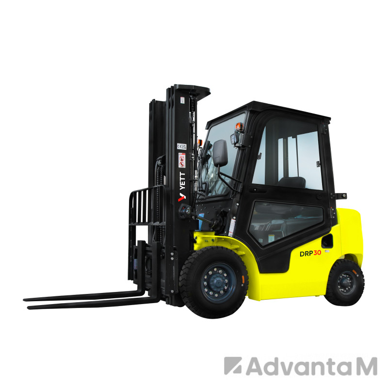 Дизельный погрузчик с кабиной YETT DRP30-M1K2C-ZSM480-SS-K - 2